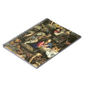 羊飼いの崇敬、1612年(canvaの油 ノートブック (左側)