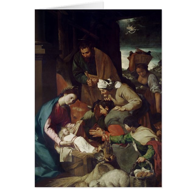 羊飼いの崇敬、1630年 (正面)