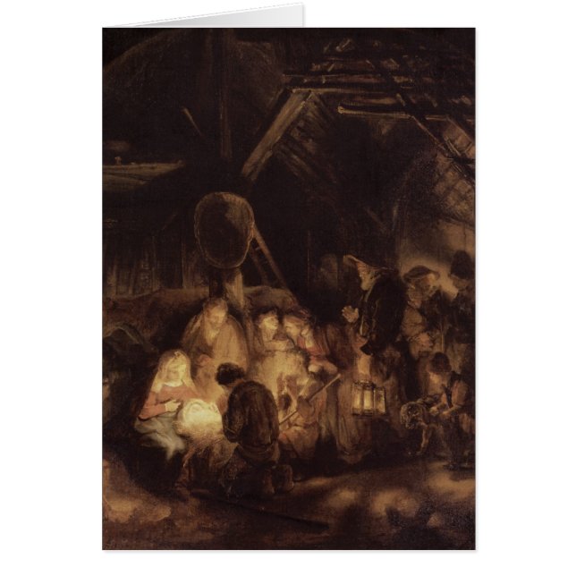 羊飼いの崇敬、1646年 (正面)