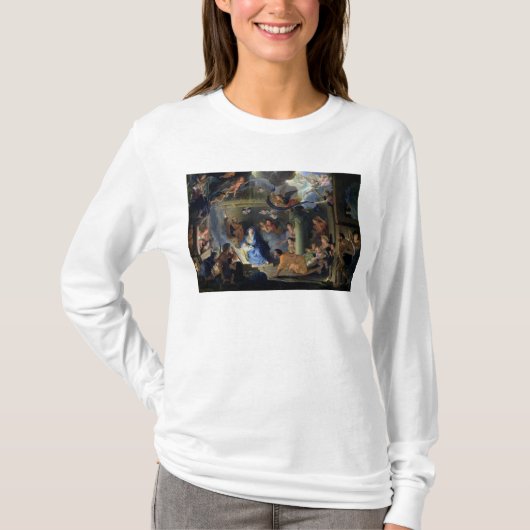 羊飼いの崇敬、1689年 Tシャツ (正面)