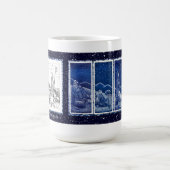 「羊飼いの旅」クリスマスカードマグカップ コーヒーマグカップ (中央)