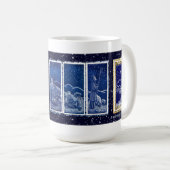 「羊飼いの旅」クリスマスカードマグカップ コーヒーマグカップ (正面右)