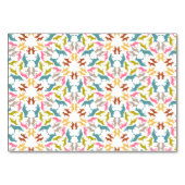 羊飼いの犬のシルエット テーブルナンバー (裏面)