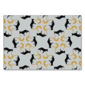 羊飼いの犬のシルエット テーブルナンバー (裏面)