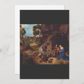 『羊飼いの礼拝』（ひつじかいのれいはい、伊: Adorazione dei pastori）byジョ シーズンカード (正面/裏面)