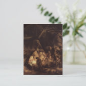 羊飼いの礼拝, 1646 ポストカード (スタンド正面)