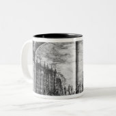 「羊飼いの神託からの場面 ツートーンマグカップ (正面左)