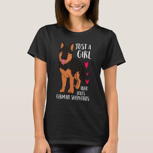 羊飼いを愛する女の子 Tシャツ (正面)
