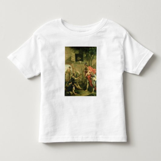 羊飼いを持つ幼児Cyrus トドラーTシャツ (正面)