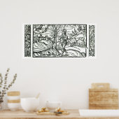 羊飼いカレンダーの1月 ポスター (キッチン)