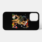羊飼いクリスマスドッグ iPhoneケース (裏面横)