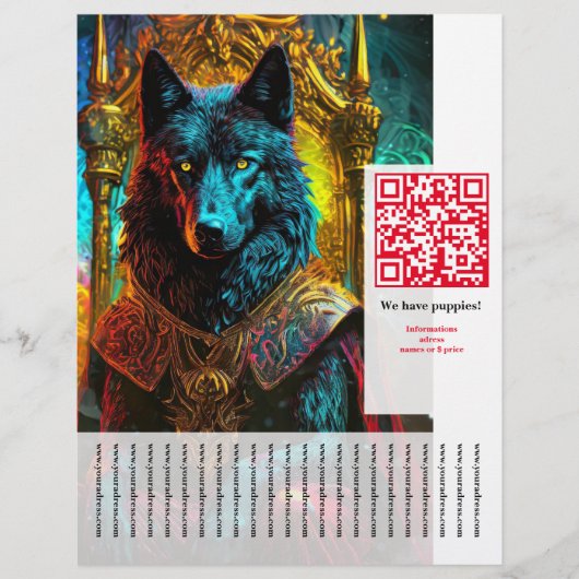 羊飼いドッグフライヤー チラシ (正面)