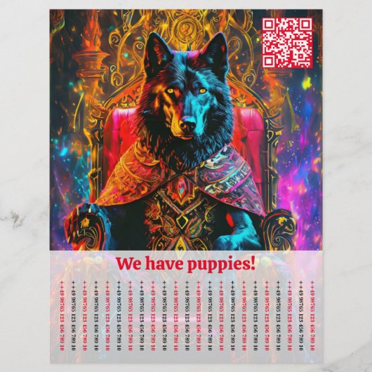 羊飼いドッグフライヤー チラシ (正面)