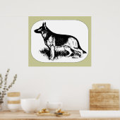 羊飼いプロフィール ポスター (キッチン)