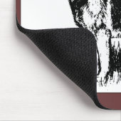 羊飼いプロフィール マウスパッド (コーナー)