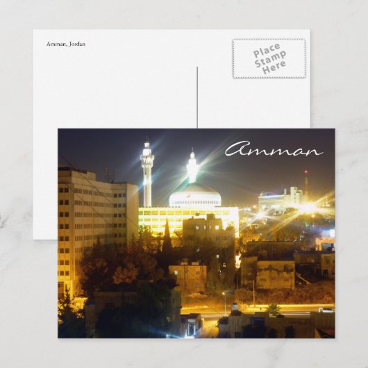 羊飼い夜 ポストカード (正面/裏面)