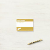 羊飼い犬のアポイントメントポストイットノート ポストイット (デスク上)