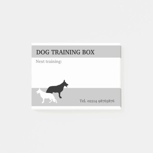 羊飼い犬のアポイントメント ポストイット (正面)