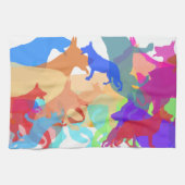 羊飼い犬 キッチンタオル (横)