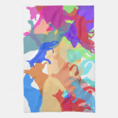 羊飼い犬 キッチンタオル (縦)