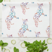 羊飼い犬 キッチンタオル (折り畳み)