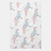 羊飼い犬 キッチンタオル (縦)