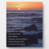 羊飼い祈りの言葉プラーク フォトプラーク (正面)