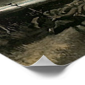 羊飼い羊の群れヴァンゴッホファインアート ポスター (角)