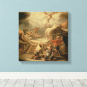 羊飼い達への受胎告知 キャンバスプリント (インサイチュ (ウッドフロア))