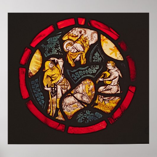 羊飼い達への受胎告知 ポスター (正面)