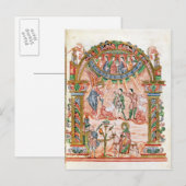 羊飼い達への受胎告知 ポストカード (正面/裏面)