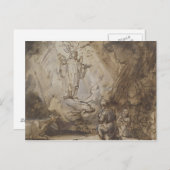 羊飼い達への受胎告知 ポストカード (正面/裏面)