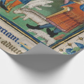 羊飼い達への受胎告知 – 照明 ラッピングペーパー (角)