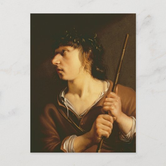 羊飼い1635年 ポストカード (正面)