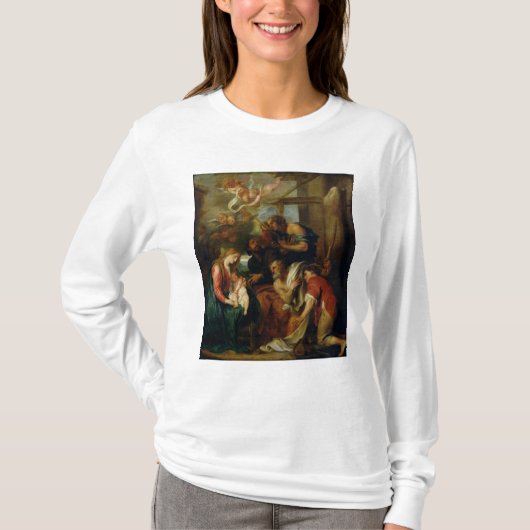 羊飼い2の崇敬 Tシャツ (正面)