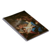 羊飼い(キャンバスの油)の崇敬2 ノートブック (右側)