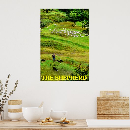 羊飼い ポスター (キッチン)