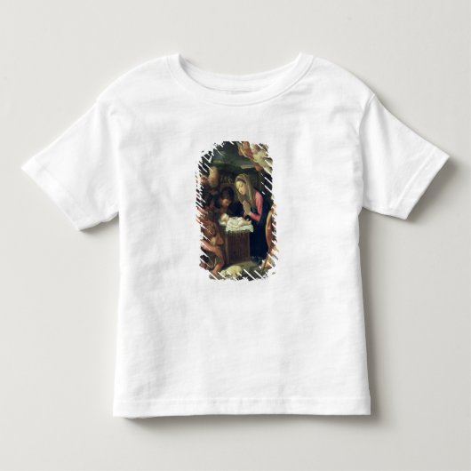 羊飼い、c.1640-42の崇敬 トドラーTシャツ (正面)