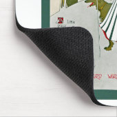 羊飼モダンいの娘 マウスパッド (コーナー)