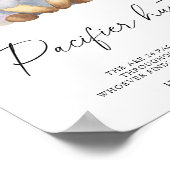 羊 – おしゃぶり狩り赤ちゃんシャワーゲーム ポスター (角)