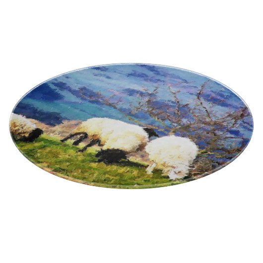 羊 カッティングボード (角)