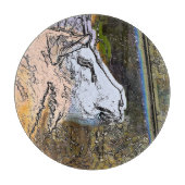 羊 カッティングボード (正面)