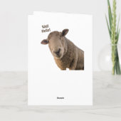 羊 カード (裏面)