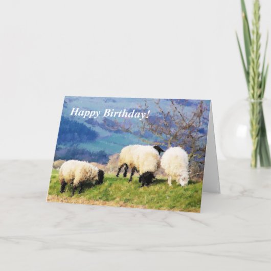 羊 カード (正面)