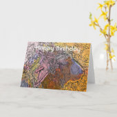 羊 カード (黄色い花)