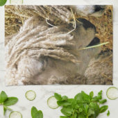 羊 キッチンタオル (折り畳み)