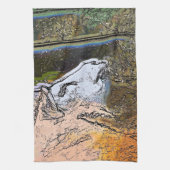 羊 キッチンタオル (縦)