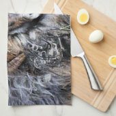 羊 キッチンタオル (四つ折り)