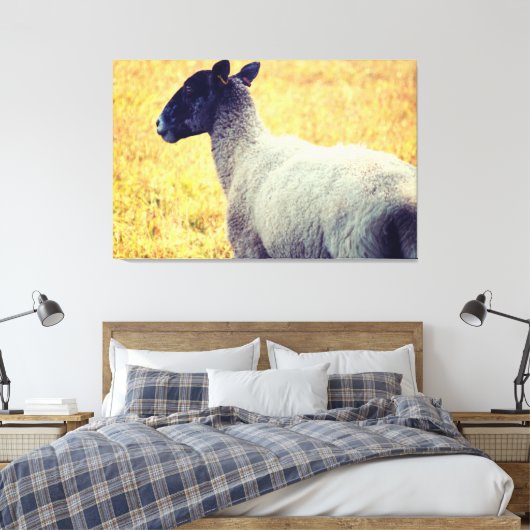羊 キャンバスプリント (インサイチュ (寝室))
