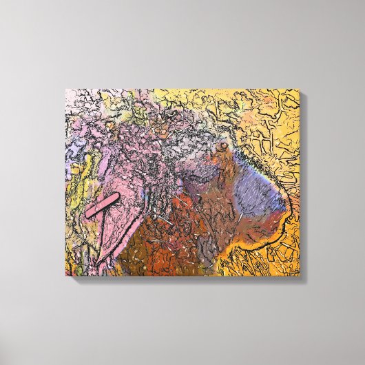 羊 キャンバスプリント (正面)